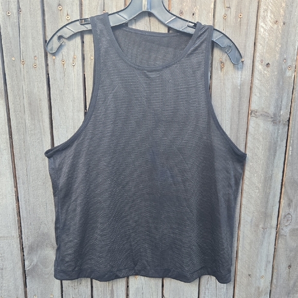 Lululemon Athletica Black Mesh Tank - Picture 1 of 4